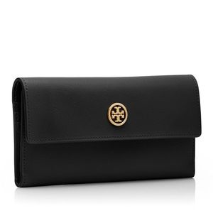 Tory Burch Robinson Continental Trifold Wallet